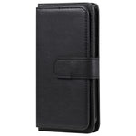 For Xiaomi Poco M7 Pro 5G / Xiaomi Redmi Note 14 5G Leather Case with 10 Card Holder Phone Cover Stand