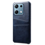 For Xiaomi Redmi Note 14S 4G Case Dual Card Slots PU Leather + Hard PC Phone Cover