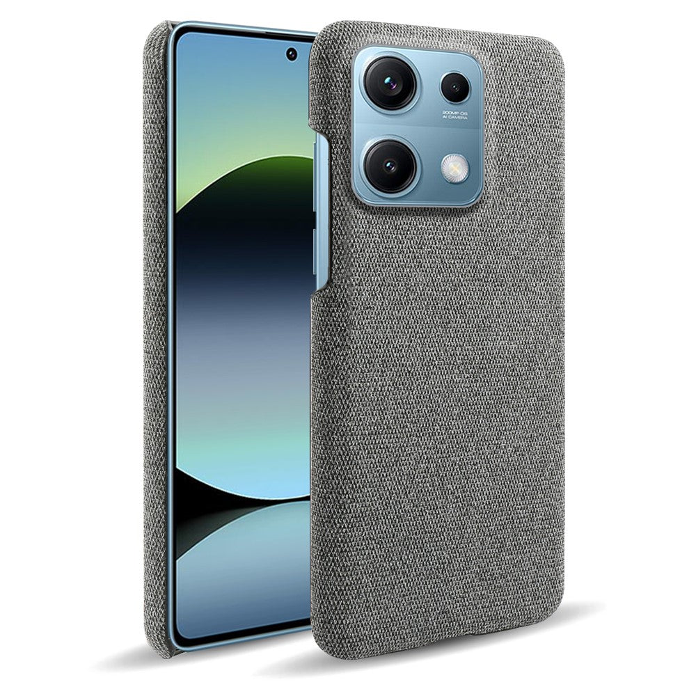 For Xiaomi Redmi Note 14S 4G Phone Case Cloth Texture Anti-Scratch Protective PC Back Cover