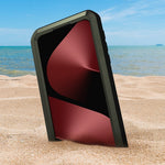 LOVE MEI For Huawei Pura 80 Case Tempered Glass Screen Protector Metal + Silicone Phone Cover