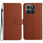 For Honor 400 Smart 5G / 4G / X7d 4G Case Wallet Imprint PU Leather Flip Folio Phone Cover