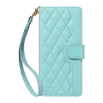 For Oppo Find X8 Pro 5G / Oppo Find X8 5G Wallet Case Rhombus Leather Phone Cover with Strap