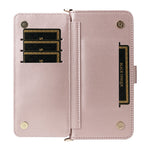 For Xiaomi Redmi 15 4G (EU) (171mm) Case with Shoulder / Wrist Strap Leather Phone Cover Stand Wallet