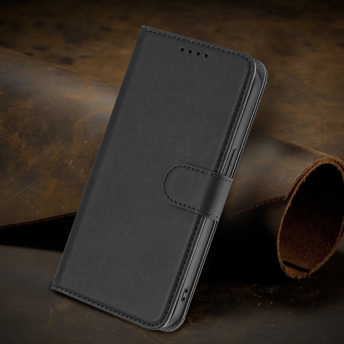 For Xiaomi Redmi Note 14 5G (China) / Xiaomi Poco M7 Pro 5G / Xiaomi Redmi Note 14 5G Leather Case Solid Color Phone Cover with Wallet