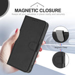 For Xiaomi Redmi A5 NFC (EU) (173.45mm) Leather Case Solid Color Phone Cover with Wallet
