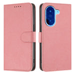 For Xiaomi Redmi A5 NFC (EU) (173.45mm) Leather Case Solid Color Phone Cover with Wallet