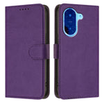 For Xiaomi Redmi A5 NFC (EU) (173.45mm) Leather Case Solid Color Phone Cover with Wallet