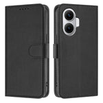 For Xiaomi Redmi Turbo 4 Pro 5G / Xiaomi Poco F7 5G Leather Case Solid Color Phone Cover with Wallet