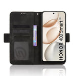 For Honor 400 Smart 5G / 4G / X7d 4G Leather Case Phone Wallet Cover with Multiple Card Slots
