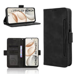 For Honor 400 Smart 5G / 4G / X7d 4G Leather Case Phone Wallet Cover with Multiple Card Slots
