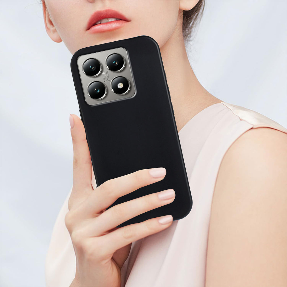 Xiaomi 15T TPU-skal mjukt matt anti-fingeravtrycksmobil baksida