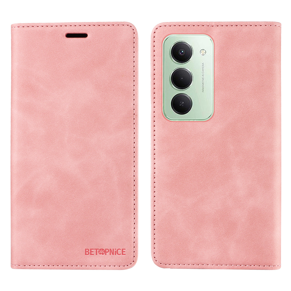 BETOPNICE For Xiaomi Redmi 15 4G (EU) (171mm) Case  Magnetic Closure RFID Blocking Wallet Stand Leather Phone Cover