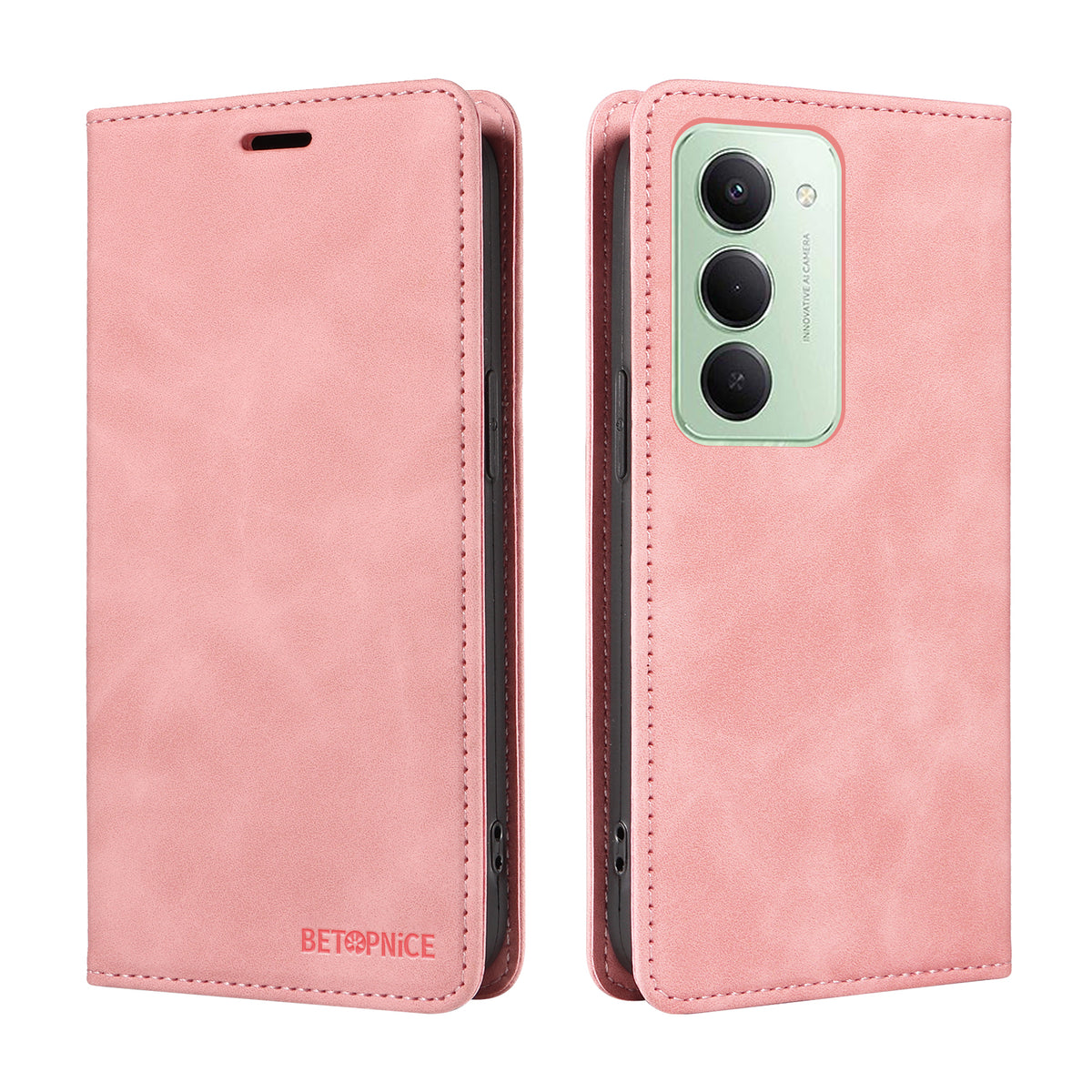 BETOPNICE For Xiaomi Redmi 15 4G (EU) (171mm) Case  Magnetic Closure RFID Blocking Wallet Stand Leather Phone Cover