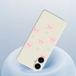 For Samsung Galaxy A08 5G / A08 4G / A07 5G / A07 4G Case Bows Pattern Printing Straight Edge TPU Phone Back Cover