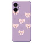 For Samsung Galaxy A08 5G / A08 4G / A07 5G / A07 4G Case Bows Pattern Printing Straight Edge TPU Phone Back Cover