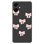 For Samsung Galaxy A08 5G / A08 4G / A07 5G / A07 4G Case Bows Pattern Printing Straight Edge TPU Phone Back Cover