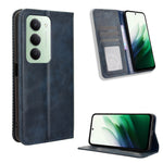 For Xiaomi Redmi 15 4G (EU) (171mm) Leather Case Wallet Stand Retro Texture Phone Cover