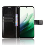 For Xiaomi Redmi 15 4G (EU) (171mm) PU Leather Case with Strap Crazy Horse Texture Phone Wallet Cover