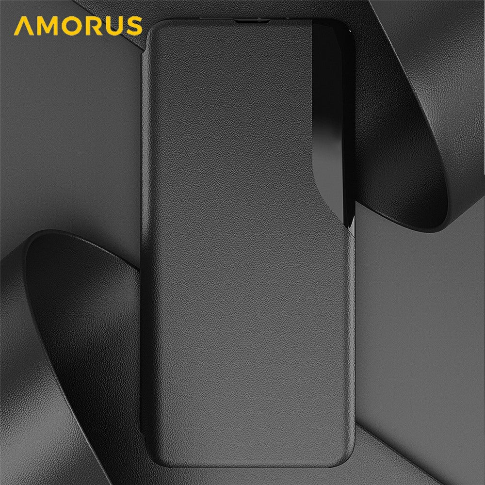 AMORUS For iPhone 17 Case Folio Flip Stand PU Leather Phone Cover