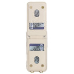 For iPhone Air Case Kickstand Card Slots Leather Coated TPU Cover with Shoulder Strap