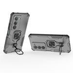 For Xiaomi Redmi 15 5G (Global) (169mm) Case Rotatable Ring Kickstand PC + TPU Shockproof Phone Cover