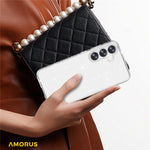 AMORUS For Samsung Galaxy S25 / S24 Case Soft TPU Hard PC Back Shockproof Phone Cover