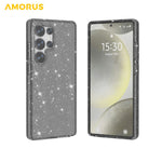 AMORUS For Samsung Galaxy S25 Ultra Case Soft TPU Hard PC Back Shockproof Phone Cover