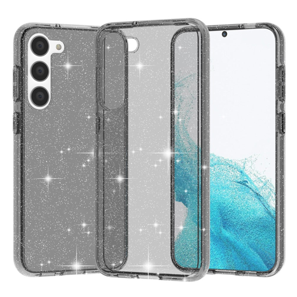 AMORUS For Samsung Galaxy S23+ Case Soft TPU Hard PC Back Shockproof Phone Cover