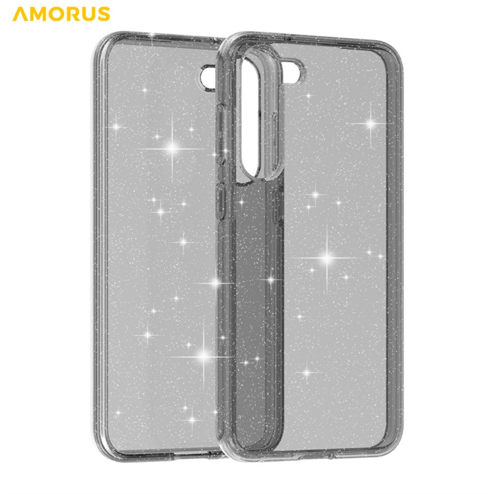 AMORUS For Samsung Galaxy S23+ Case Soft TPU Hard PC Back Shockproof Phone Cover