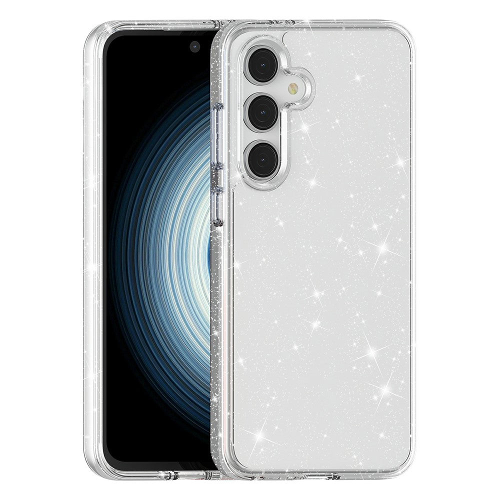 AMORUS For Samsung Galaxy S25 FE Case Soft TPU Hard PC Back Shockproof Phone Cover