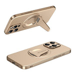 For iPhone 13 Pro Case Compatible with MagSafe Hidden Kickstand Skin-Feel Matte PC TPU Phone Back Cover
