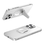 For iPhone 13 Pro Case Compatible with MagSafe Hidden Kickstand Skin-Feel Matte PC TPU Phone Back Cover