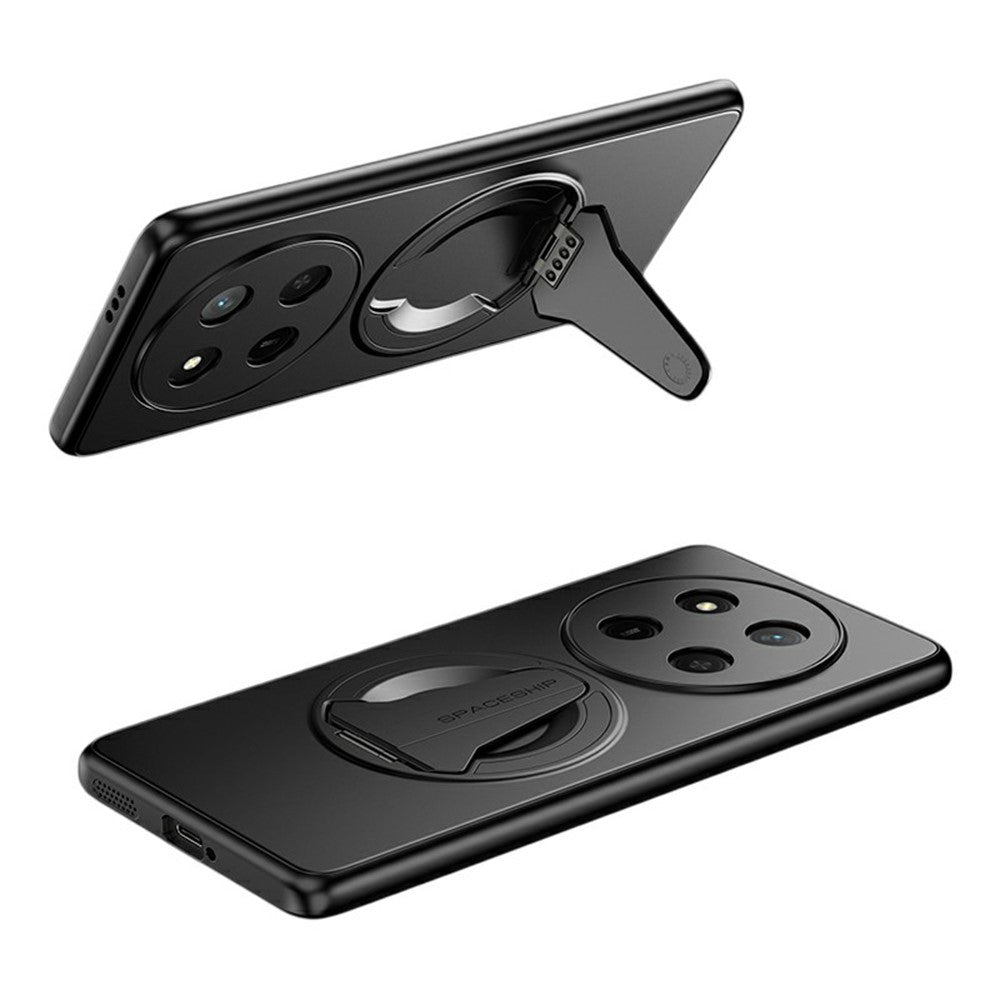 Phone Case for Honor Magic7 Lite 5G / X9c 5G / X60 Pro 5G Magnetic Case Hidden Kickstand Skin-Feel Matte PC TPU Cover