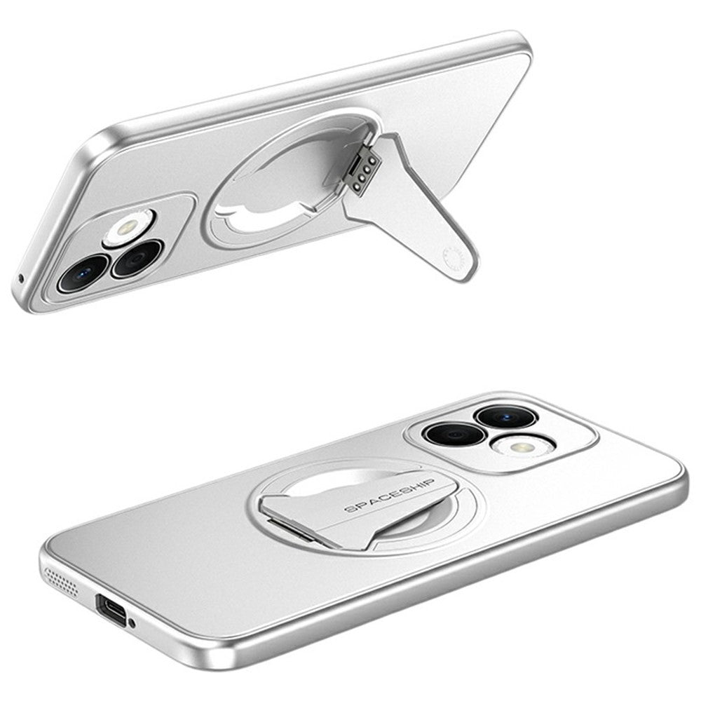 For Honor X60i 5G Case Magnetic Case Hidden Kickstand Skin-Feel Matte PC TPU Phone Back Cover