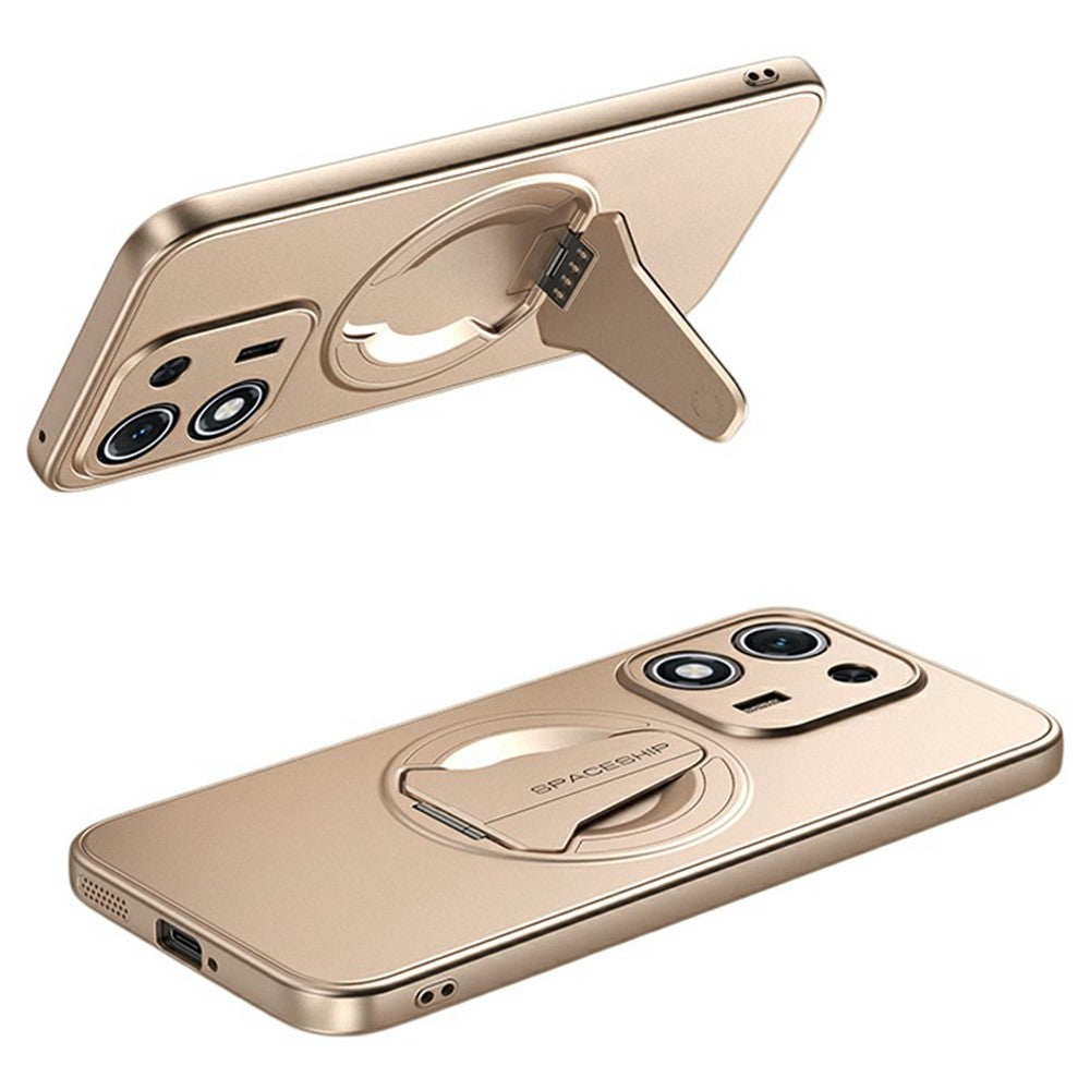 For Honor X70i Case Magnetic Case Hidden Kickstand Skin-Feel Matte PC TPU Phone Back Cover