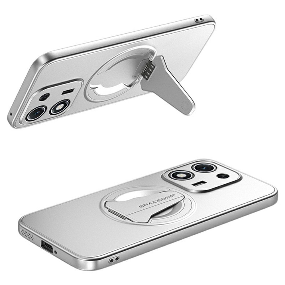 For Honor X70i Case Magnetic Case Hidden Kickstand Skin-Feel Matte PC TPU Phone Back Cover