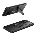 Xiaomi Redmi K70 5G / K70 Pro 5G Magnetiskt Skal Dolt Stativ Matt PC TPU mobil Baksida