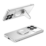 Xiaomi Redmi K70 5G / K70 Pro 5G Magnetiskt Skal Dolt Stativ Matt PC TPU mobil Baksida