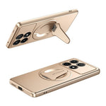 For Xiaomi Poco X6 Pro 5G / Redmi K70E 5G Magnetic Case Hidden Kickstand Skin-Feel Matte PC TPU Phone Back Cover