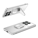 For Xiaomi Poco X6 Pro 5G / Redmi K70E 5G Magnetic Case Hidden Kickstand Skin-Feel Matte PC TPU Phone Back Cover