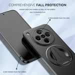 For Oppo Find X8 5G Magnetic Case Hidden Kickstand Skin-Feel Matte PC TPU Phone Back Cover