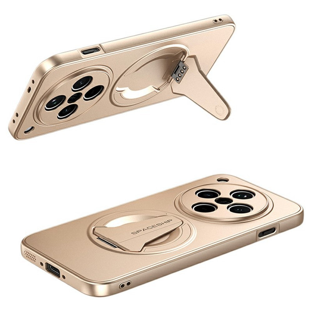 For Oppo Find X8 5G Magnetic Case Hidden Kickstand Skin-Feel Matte PC TPU Phone Back Cover