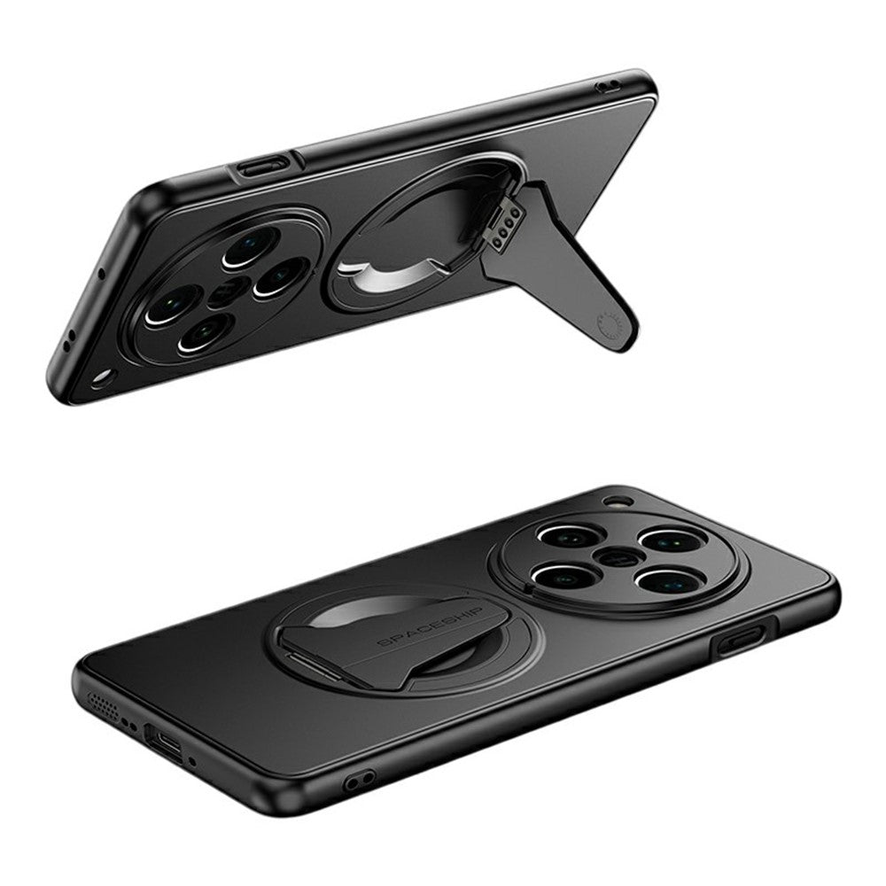 For Oppo Find X8 Pro 5G Magnetic Case Hidden Kickstand Skin-Feel Matte PC TPU Phone Back Cover