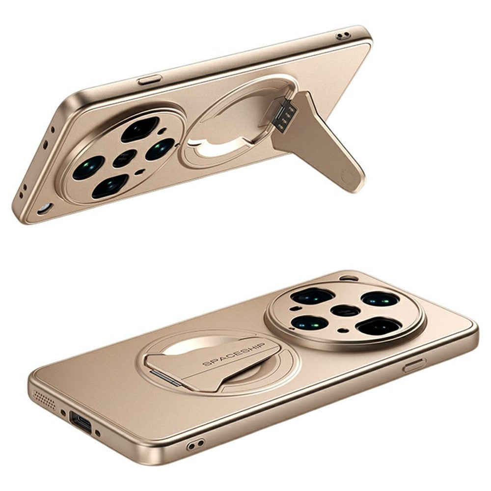 Oppo Find X8 Ultra 5G Magnetiskt Skal Dolt Stativ Skin-Feel Matt PC TPU mobil Baksida