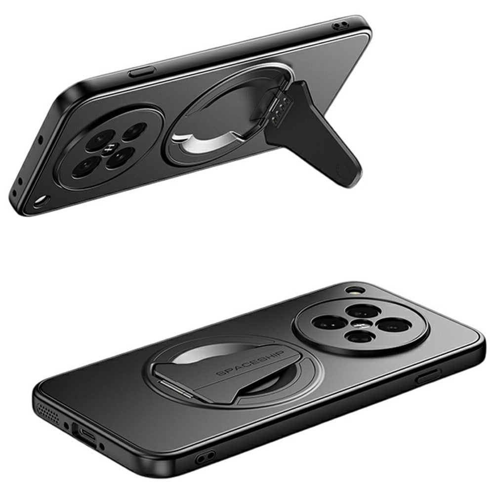 For Oppo Find X8s 5G Magnetic Case Hidden Kickstand Skin-Feel Matte PC TPU Phone Back Cover