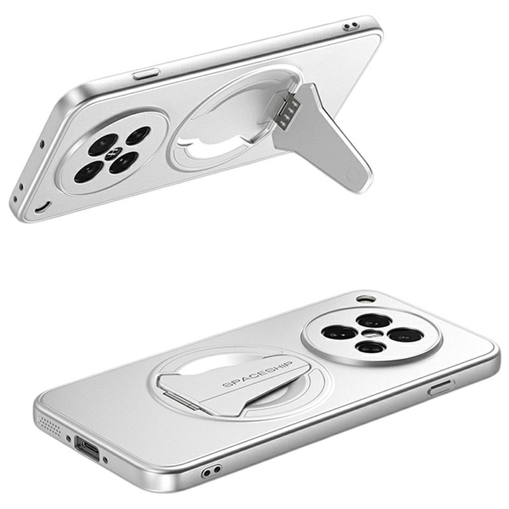 For Oppo Find X8s 5G Magnetic Case Hidden Kickstand Skin-Feel Matte PC TPU Phone Back Cover