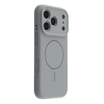 For iPhone 17 Pro Case Compatible with MagSafe Liquid Silicone + PC Phone Cover with Camera Touch Control Button