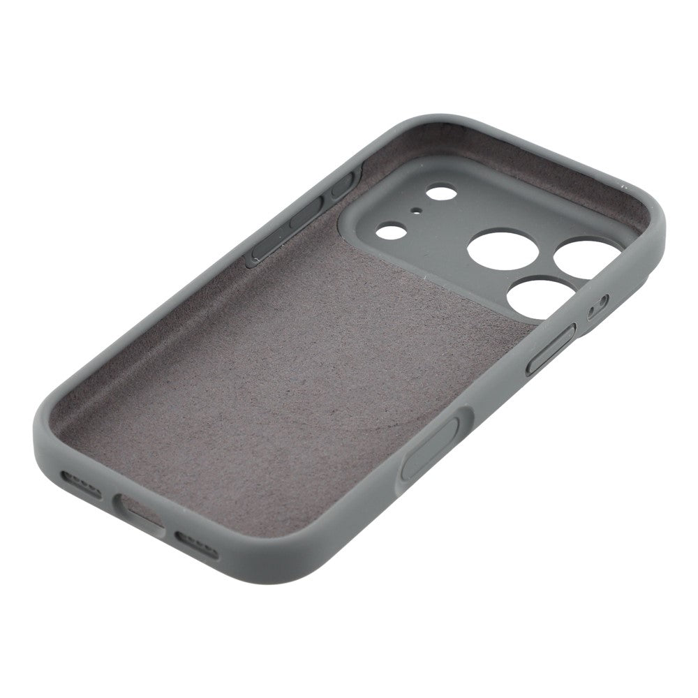 For iPhone 17 Pro Case Compatible with MagSafe Liquid Silicone + PC Phone Cover with Camera Touch Control Button
