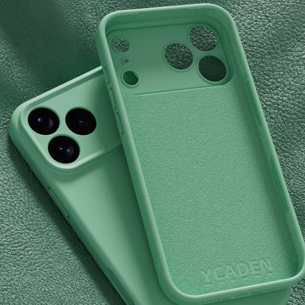 YCADEN For iPhone 17 Pro Case Precise Cutouts TPU Phone Back Cover