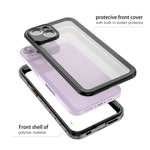 REDPEPPER PRO Series for iPhone 14 Plus IP68 Waterproof Anti-drop Transparent Phone Case Full Protection Smartphone Cover